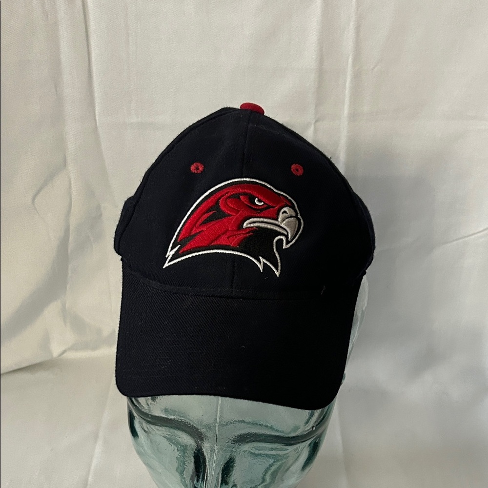 NCAA College Miami Ohio DHS Fitted Hat by Zephyr - black/red